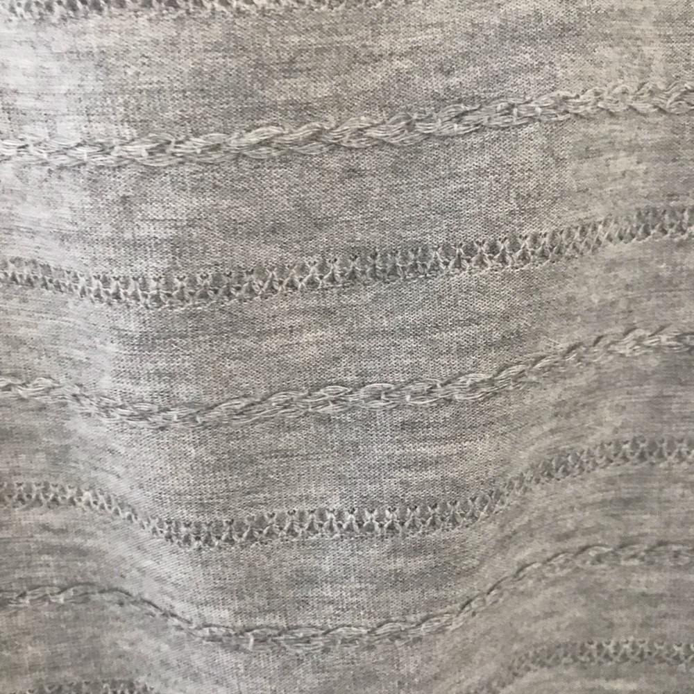 Jimmy Garcia intricate detailed sleeveless tshirt.